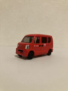 激安！珍品！トミカ改造品　スズキエブリィバン赤(郵便車)ジオラマ素材にどうぞ。7