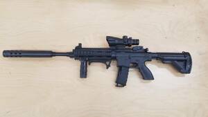 ★【1円スタート】防衛軍　ライフル8　416 ASSAULT RIFLE　ジェリーボール専用　美品　100サイズ　