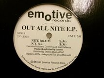 ▲12インチ FLUTES / OUT ALL NITE E.P. 輸入盤 EMOTIVE EM712-0 ハウス◇r60210_画像2