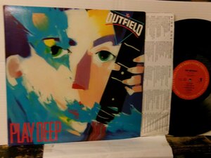 ▲LP THE OUTFIELD アウトフィールド / PLAY DEEP プレイ・ディープ 輸入盤 CBS FC40027◇r60217