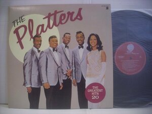 ● LP プラターズ / グレイテスト・ヒッツ20 オンリー・ユー 煙が目にしみる THE PLATTERS THE GREATEST HITS 20 UXP-768-V ◇r60202