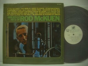 ■ 赤盤 LP 　ロッド・マッケン　/ 青春の詩人 ロッド・マッケンのすべて GREATEST HITS OFD ROD McKUEN BP-8650 ◇r60205