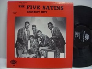 [中古USA盤 LP] THE FIVE SATINS / GREATEST HITS VOLUME ONE ファイブサテンズ EMBER RECORDS EMBER 5008 ◇r51224