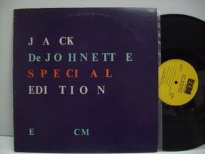 [LP] ジャック・デジョネット / スペシャルエディション デヴィッドマレー JACK DeJOHNETTE SPECIAL EDITION 1980年 PAP-9196 ◇r60211