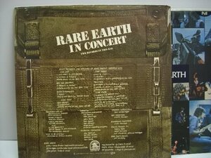 [2LP] RARE EARTH レア・アース / IN CONCERT イン・コンサート 国内盤 日本ビクター株式会社 SJET-9517-8 ◇r60214