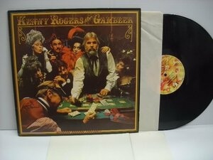 [ポスター付LP] KENNY ROGERS ケニー・ロジャース / THE GAMBLER ザ・ギャンブラー US盤 UNITED ARTISTS UA-LA934-H ◇r60214