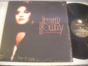 ● 輸入USA盤 LP JENNIFER HOLLIDAY / GET CLOSE TO MY LOVE ジェニファーホリデイ 1987年 GEFFEN RECORDS GHS 24150 ◇r60216