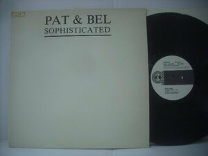 ■ 輸入SPAIN盤 12インチ 　PAT & BEL　/ SOPHISTICATED パット&ベル ユーロビート 1988年 DON DISCO DDP 054 MX ◇r60220