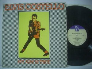 ■ LP 　ELVIS COSTELLO エルヴィス・コステロ / MY AIM IS TRUE マイ・エイム・イズ・トゥルー UK再発盤 IMP RECORDS FIEND 13 ◇r60221