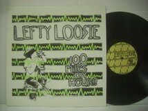 ■ LP 　LEFTY LOOSIE レフティ・ルージー / 100 MILES AN HOUR 100マイルズ・アン・アワー US盤 REPULSION RECORDS REP-003 ◇r60221_画像1