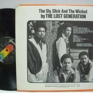 [LP] THE LOST GENERATION / THE SLY SLICK AND THE WICKED ロスト・ジェネレーション US盤 BRUNSWICK BL 754164 ◇r60220の画像2