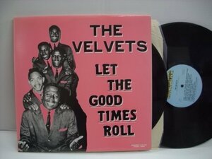 [輸入盤 ダブルジャケット 2LP] THE VELVETS / LET THE GOOD TIMES ROLL ベルベッツ ドゥーワップ MONUMENT 23 AP 2241 ◇r60224