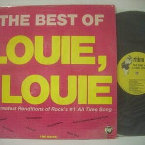 ■ 輸入USA盤 LP  THE BEST OF LOUIE LOUIE / THE SONICS THE KINGSMEN 全曲 ルイルイ ガレージ RHINO RECORDS RNEP 605 ◇r60228の画像1