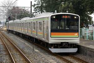 鉄道写真　東日本旅客鉄道（JR東日本）　八高・川越線　205系3000番台　Lサイズ