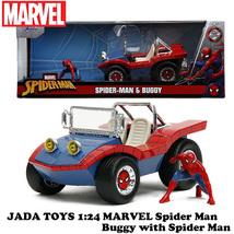 1:24 MARVEL SPIDER-MAN & BUGGY 【スパイダーマン ミニカー】_画像1