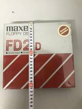 希少　未使用品　maxell FLOPPY DISK FD2-D 256D-1100 10ｐｃｓ　 日本製_画像6