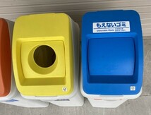 税込！アロン化成　ダストBOX　ゴミ箱　3箱　仕分け　缶ビン　燃えるゴミ　50L×3　ダストボックス_画像2