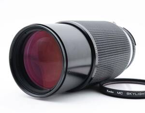 #1224★美品★ニコン Nikon Ai-S Zoom-NIKKOR 80-200mm F4 ニコン望遠ズームレンズ★