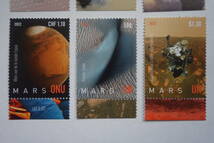 外国切手： 国連切手「火星」 6種完 未使用_画像3