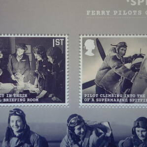 外国切手：イギリス切手 「名もなきヒーローたち・戦時下の女性」4種ｍ/ｓ 未使用の画像2