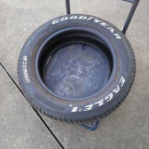 着払い 中古タイヤ １本 GOOD YEAR EAGLE#1 NASCAR グッドイヤー ナスカー 215/60R17 109/107R 2022年製造 ホワイトレター