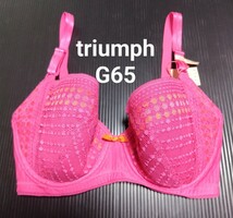 トリンプブラ G65 ブラジャー ランジェリー 下着 インナー triumph 桃_画像1