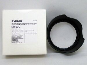 N【大関質店】 未使用 レンズフード Canon キヤノン EW-63C