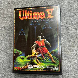 Ultima PCゲーム　ウルティマV　Ultima V Worriors of Destiny　PC9801シリーズ　パソコンゲーム　