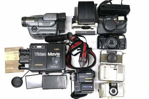 Canon　キャノン/SONY　ソニーDCR-PC300/パナソニック/ViCTOR/オリンパス/コニカ/フジカ　カメラ/ビデオカメラ　まとめて　大量