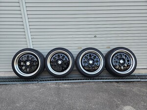 NDロードスター　ワークホイール　17インチ8J ADVAN　ホイール　タイヤ　WORK 深リム