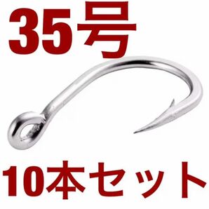 石鯛 クエ アラ マグロ 泳がせ 大物 35号 針　青物