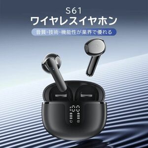 ほぼ未使用　超軽量ワイヤレスイヤホン Bluetooth 5.3 自動ペアリング