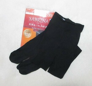 SABURINA Tights ブラック80　** ECO整理品 **