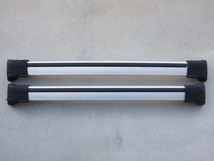 THULEベースキャリアセット鍵2本BMWX1装着用スーリーウイングバーエッジルーフキャリア現状中古品_画像2