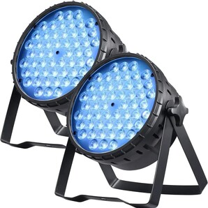 ステージライト 54x3W RGB LED 舞台照明 ディスコライト ステージ照明 DMX512 3/7CH パーティライト スポットライト