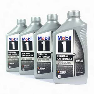 Mobil1 EUROPEAN CAR FORMULA FS 0W-40 4U.S.Qt (モービル1　0W-40）