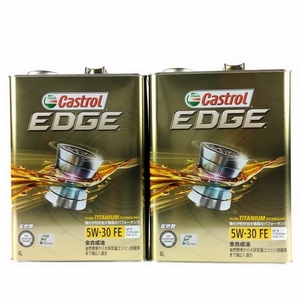 Castrol EDGE TITANIUM 5W-30 FE 　8L　 4L缶2個(カストロール エッジ チタニウム　5W-30 FE）