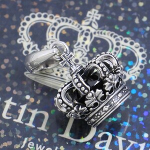  Justin Davis Crown g lorry pendant black superior article 