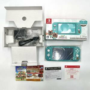 【未使用品】Nintendo Switch Lite あつまれ どうぶつの森 セット ～まめきち＆つぶきちアロハ柄～ HDH-S-BCZGB 任天堂 スイッチ ライト 