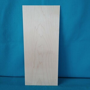 【薄板2mm】ハードメープル(33)　木材
