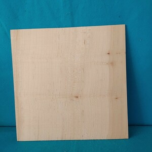 【薄板4mm】【節有】ハードメープル(93)　木材