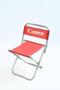6)21.2104 レトロ Canon 折りたたみ椅子 キャノン チェア アウトドア
