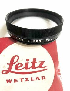 未使用品◆LEITZ WETZLAR ELPRO VIIa クローズアップ レンズ Macrotar 16533