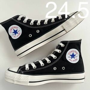 CONVERSE コンバース CANVAS ALL STAR J HI オールスター ハイ メイドインジャパン ブラック 黒 us5.5 24.5cm