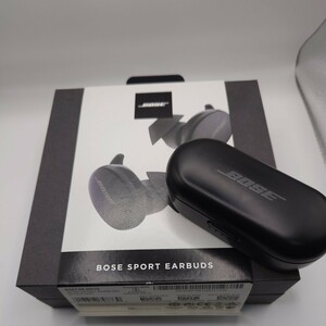 中古　イヤホン・ヘッドホン BOSE Sport Earbuds Triple Black