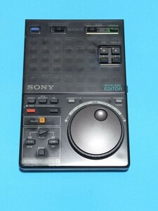 240232　 除菌・清掃済　SONY ビデオデッキ リモコン RMT-163 WIRELESS EDITOR EDV-9000用 ED-BETA 　赤外線発光確認済