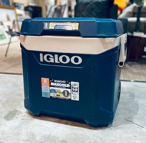 ★ IGLOO イグルー キャスター付き クーラーボックス マックスコールド 62QT 58L キャンプ アウトドア 再