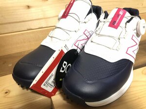 ■新品未使用 ゴルフシューズ NB NEW BALANCE GOLF ニューバランスゴルフ WGB996N2 24.5cm BOA シューズ★