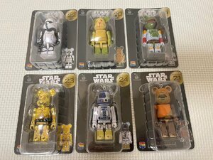 ■ 新品未開封 ベアブリック スターウォーズ 19～24 6個セット C-3PO R2-D2等 ★