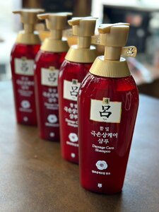 ★韓国　呂　リョ　シャンプー　500ml 4個セット　新品未開封　韓国シャンプー　ダメージケアシャンプー